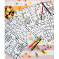 Load image into Gallery viewer, Placemat, Die-Cut Gingerbread House Coloring
