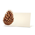 Load image into Gallery viewer, Place Card, Pinecone
