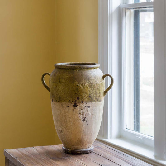 Metal French-Style Garden Pot