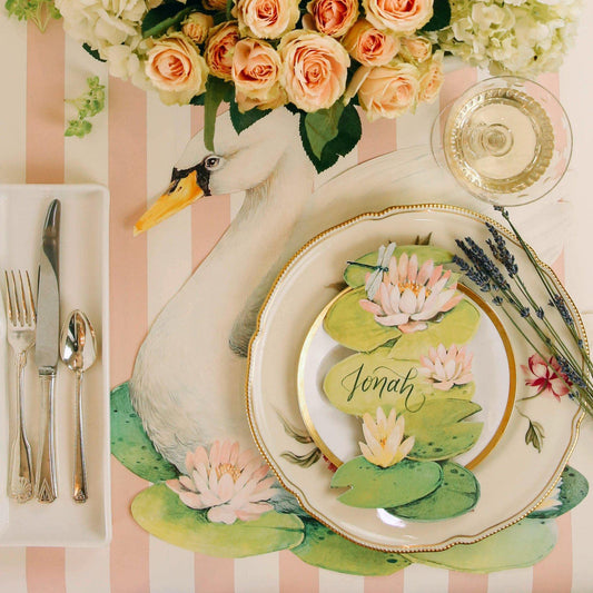 Placemat, Die-cut Fabulous Swan