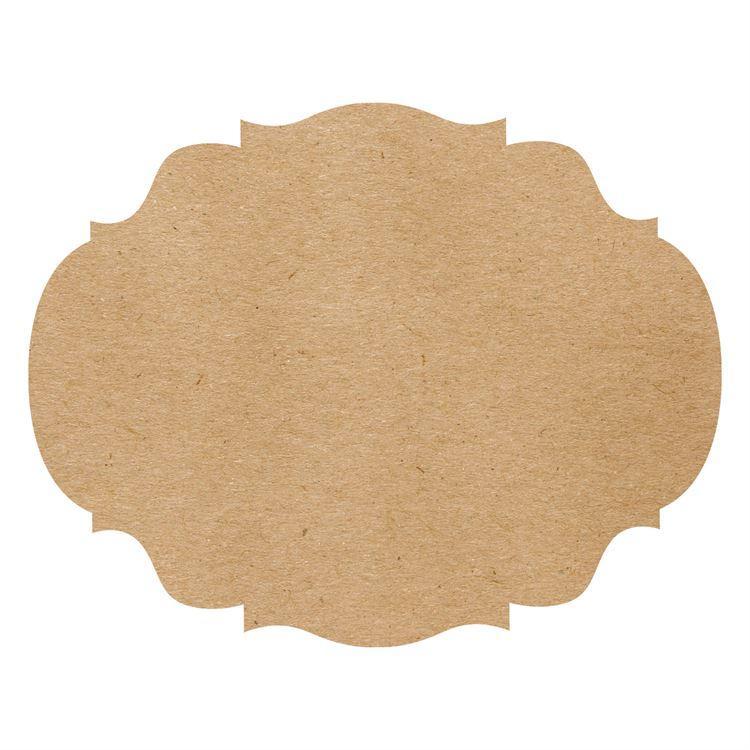 Placemat, Die Cut French Frame