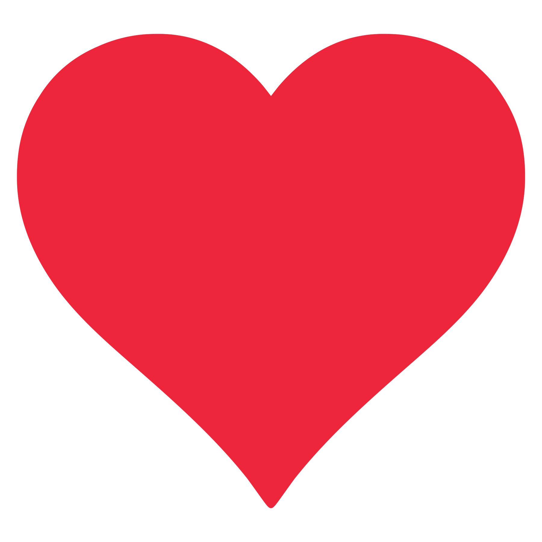 Placemat, Die Cut Heart